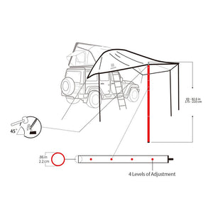 iKamper: Awning for Skycamp Mini and Skycamp 2.0