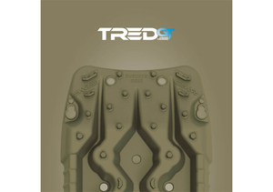TRED GT Set of 2 Off-Road Traction Boards - Military Green