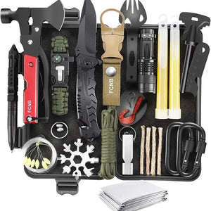 The Ultimate 34-in-1 Survival Kit - Camp Essentials