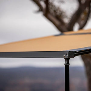 ARB 2.5m Hard Case Awning with LED Light - Black