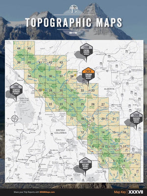 Canadian Rockies Backroad Mapbook