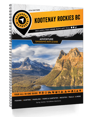 Kootenay Rockies BC Backroad Mapbook