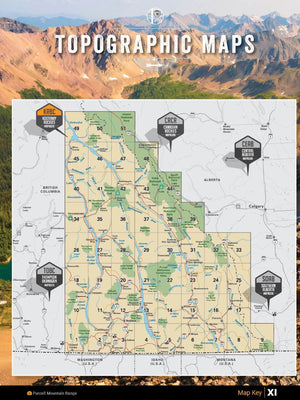 Kootenay Rockies BC Backroad Mapbook