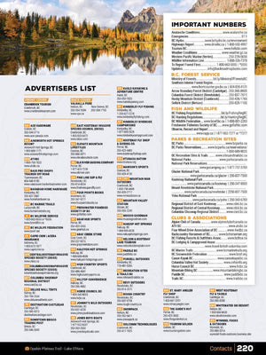 Kootenay Rockies BC Backroad Mapbook