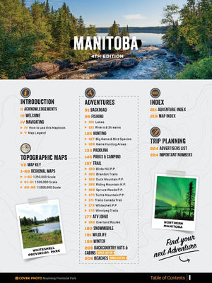 Manitoba Backroad Mapbook