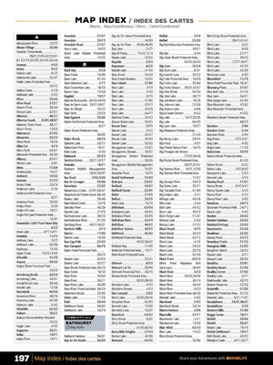 New Brunswick & PEI Backroad Mapbook