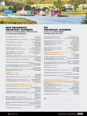 New Brunswick & PEI Backroad Mapbook