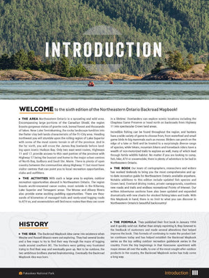 Northeastern Ontario Backroad Mapbook