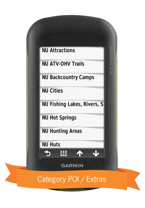 Northern Canada GPS Maps