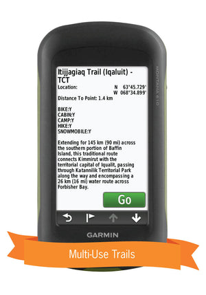 Northern Canada GPS Maps