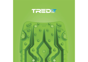 TRED GT Set of 2 Off-Road Traction Boards - Fluorescent Green