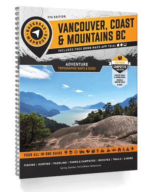 Vancouver, Coast & Mountains BC Backroad Mapbook