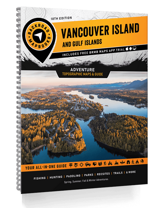 Vancouver Island BC Backroad Mapbook