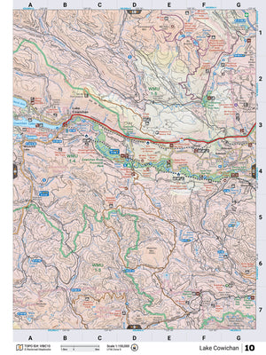 Vancouver Island BC Backroad Mapbook