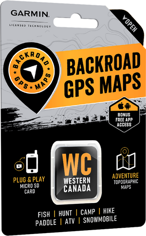 Western Canada GPS Maps