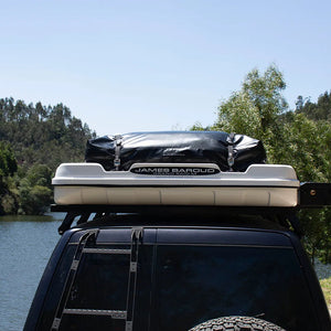 James Baroud Rooftop Tent Gear Bag on a Grand Raid