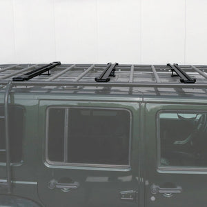 Side view on a Jeep JK
