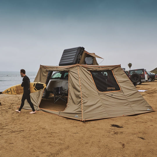 270 Degree Awning Shade Walls, fits Compact Only, Door & Wall, Olive, Pack 1