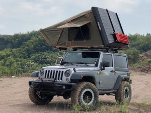 Stealth Hardshell Rooftop Tent, Aluminum, 3 Person, Black